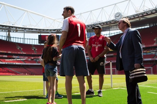 How to meet Arsenal players with our Hero Experience package