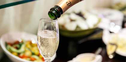 VIP Hospitality - Champagne Reception